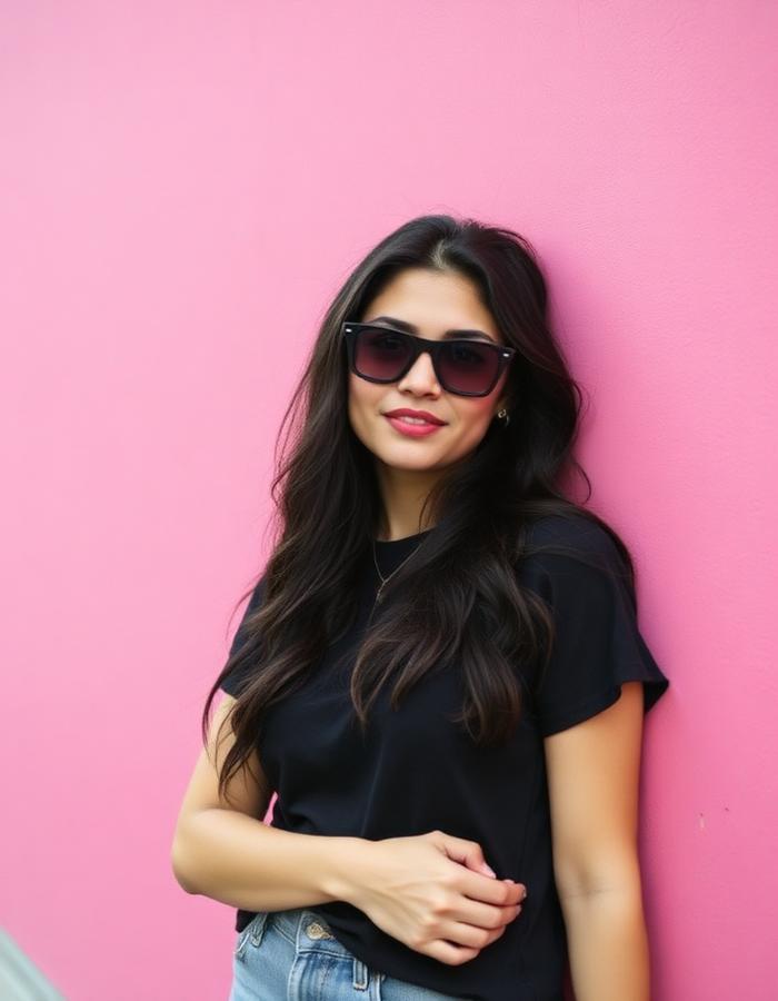 Marina em ensaio editorial